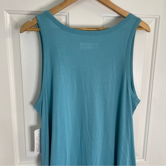 Soft Surroundings Teal NEW Sleeveless Santiago Dress Size PXL feminine chic - Picture 8 of 9